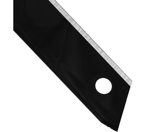 Лезвия 18 мм, сталь SK5, black, 10 шт MATRIX 793377