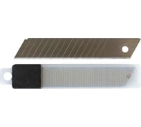 Запасные лезвия 18х0.4 мм в футляре 10 шт Политех 9005601