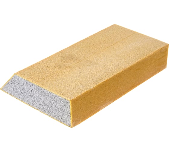 Шлифовальный брусок KUSSNER Р240, трапеция Soft, 125x90x25 мм 1000-250240