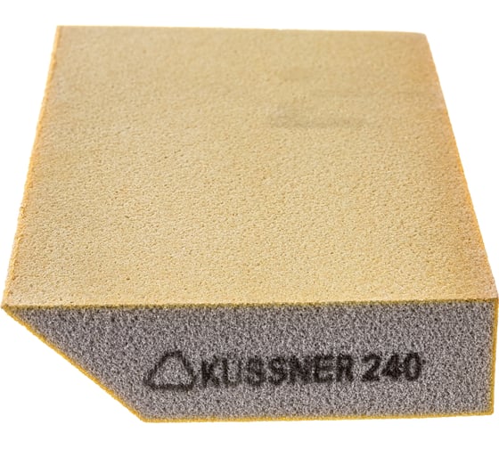 Шлифовальный брусок KUSSNER Р240, трапеция Soft, 125x90x25 мм 1000-250240