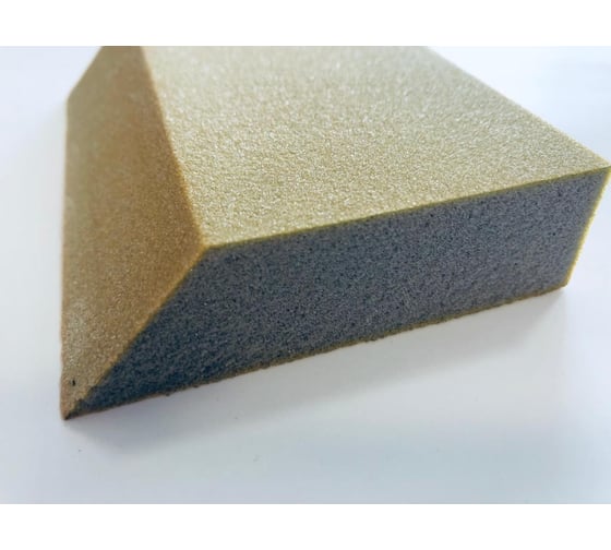 Шлифовальный брусок KUSSNER Р150, трапеция Soft, 125x90x25 мм 1000-250150