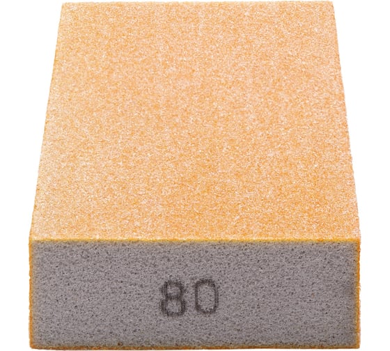 Шлифовальный брусок Р80 Soft, 100x70x25 мм KUSSNER 1000-230080