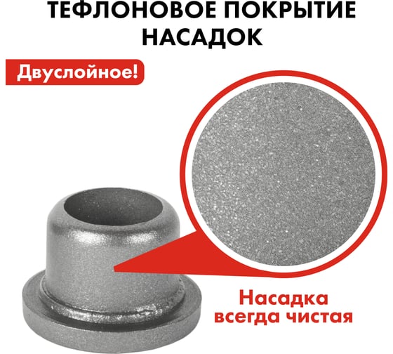 Насадка парная 25 мм для сварки пластиковых труб QUATTRO ELEMENTI 793-374