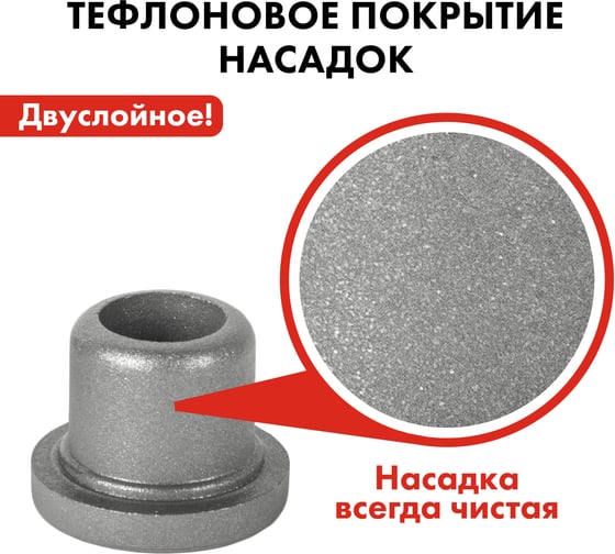 Насадка парная 20 мм для сварки пластиковых труб QUATTRO ELEMENTI 793-367