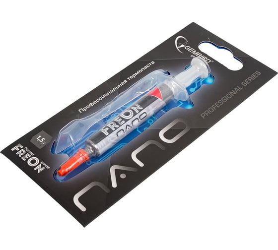 Термопаста в шприце FreOn Nano 1.5 г для радиаторов Gembird GF-31-1.5