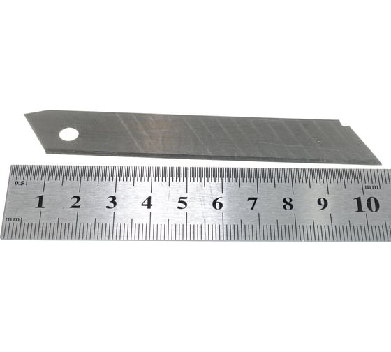 Лезвия (10 шт; 18x100x0.5 мм) для ножей Монтажник 600518