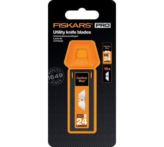 Лезвия сменные CarbonMax 10 шт Fiskars 1027230
