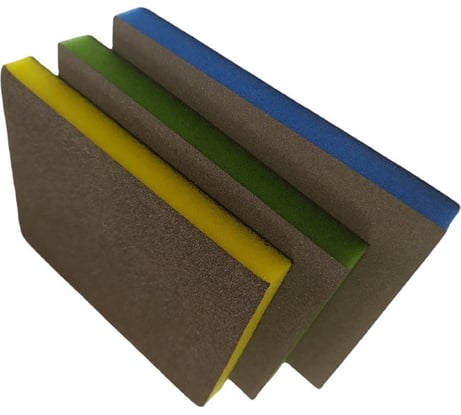 Набор абразивных губок "siasponge 2s" Sia Abrasives ssp-2s-3