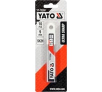 Лезвия для ножа 9 мм, SK2H, 10 шт YATO YT-75260