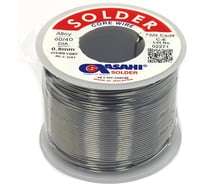 Припой (0.8 мм, 0.25 кг, Sn60/Pb40, С-6 водорастворимый флюс) ASAHI 00-00000062