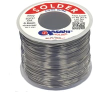 Припой (0.6 мм, 0.25 кг, Sn63/Pb37Ж, СF60 флюс RA) ASAHI 00-00004401