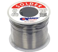 Припой (1 мм, 0.25 кг, Sn63/Pb37, СF60 флюс RA) ASAHI 00-00004403