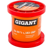 Припой ПОС 61, проволока 2 мм, 100 г Gigant GT-086