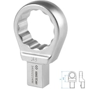Насадка накидная серии FIT 34 мм, 14x18 мм KING TONY 34502234M