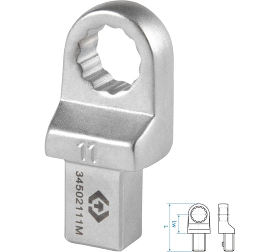 Насадка накидная серии FIT 11 мм, 9x12 мм KING TONY 34502111M 1