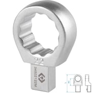 Насадка накидная серии FIT 22 мм, 9x12 мм KING TONY 34502122M