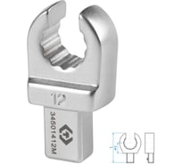 Насадка разрезная серии FIT 12 мм, 9x12 мм KING TONY 34501412M