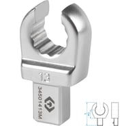 Насадка разрезная серии FIT 13 мм, 9x12 мм KING TONY 34501413M