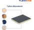 Губка абразивная двухсторонняя 120x100x12 мм, Р80 Flexione 90000284 2