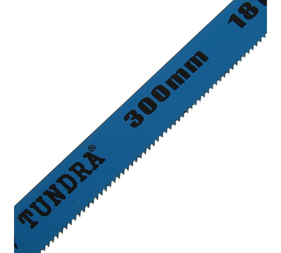 Полотна для ножовки по металлу (6 шт; 18 TPI; 300 мм; HSS; каленный зуб) TUNDRA 1784613