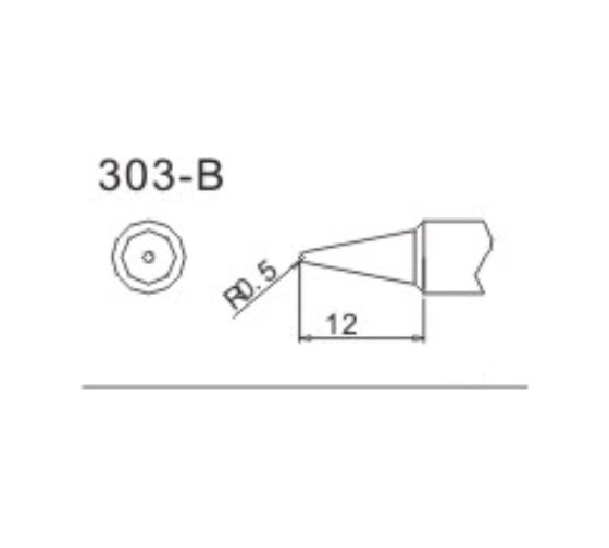 Насадка паяльная QUICK 303-B