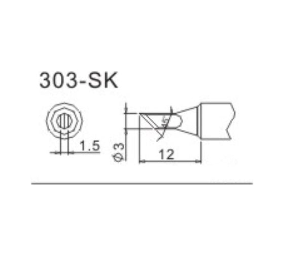 Насадка паяльная QUICK 303-SK