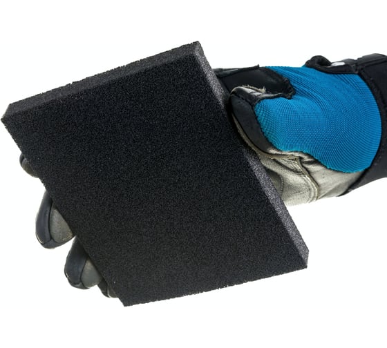 Губка абразивная двухсторонняя (123x98x12.5 мм; Р180) Flexione 90000064