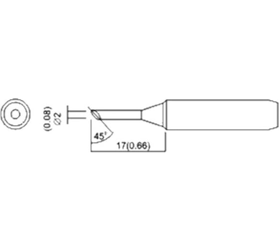Насадка паяльная QUICK QSS960-T-2C