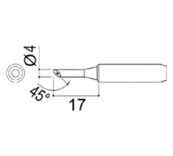 Насадка паяльная QUICK QSS960-T-4CM