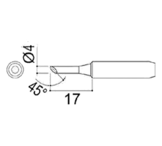 Насадка паяльная QUICK QSS960-T-4C