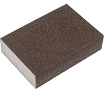 Шлифовальная губка четырехсторонняя LIGREAT 98х69х26 мм, Р80 TL12235