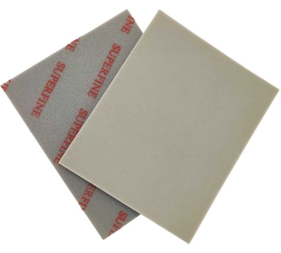 Шлифовальный блок Interflex 115х140х5 мм, 1-х сторонний, Softback Superfine (P500) 5005926825