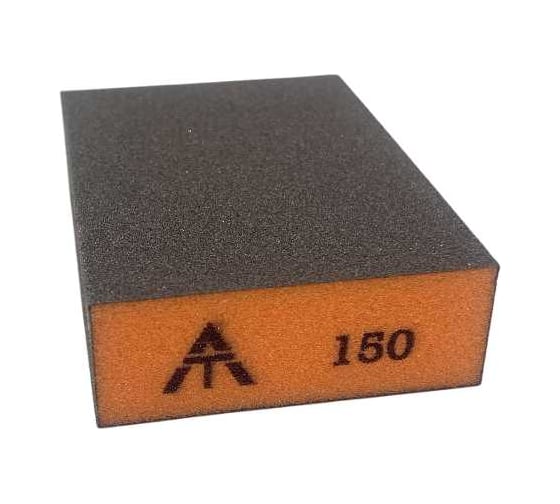 Шлифовальный блок/губка Interflex 98х69х25 мм, 4-х сторонний Р150 1015926825
