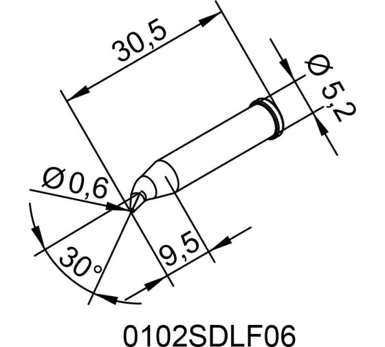 Жало паяльное Ersa 102SDLF06 00206764