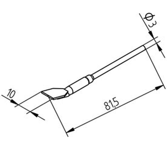 Насадки д/выпаивания 452FDLF100 422FD1 Ersa 00027548