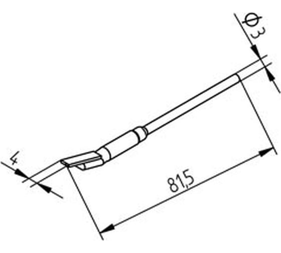 Насадки д/выпаивания 452FDLF040 422FD10 Ersa 00075662