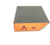 Шлифовальный блок Interflex 98х88х25 мм, 4-х сторонний со скошенным углом, Р60 3060926825