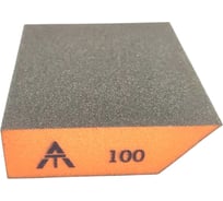 Шлифовальный блок Interflex 98х88х25 мм, 4-х сторонний со скошенным углом, Р100 3010926825