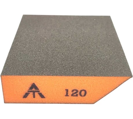 Шлифовальный блок Interflex 98х88х25 мм, 4-х сторонний со скошенным углом, Р120 3012926825