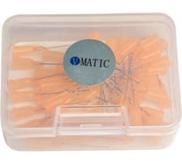 Наконечник дозатора VMatic TE 23Gх1" ORANGE DIAM 0.33x0.63мм, 50шт VCL23100