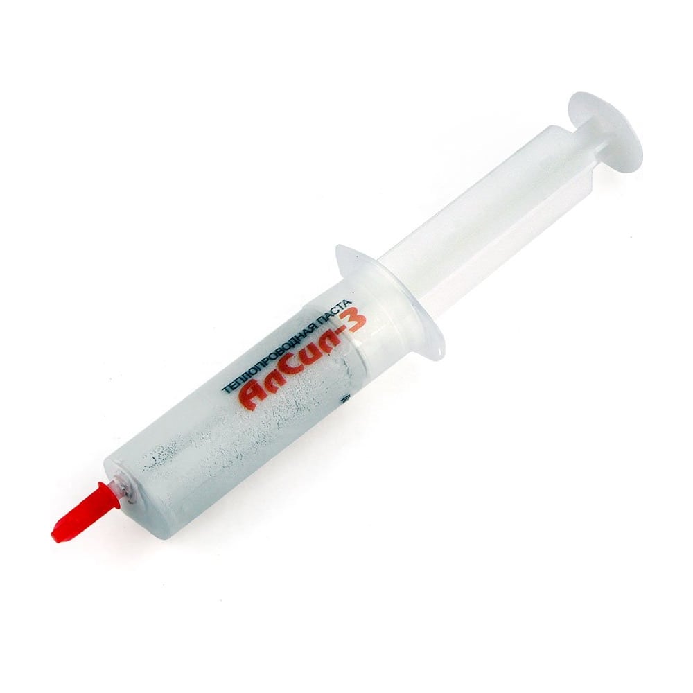 Термопаста Gembird Алсил-3 кремнийорганическая на основе нитрида ...