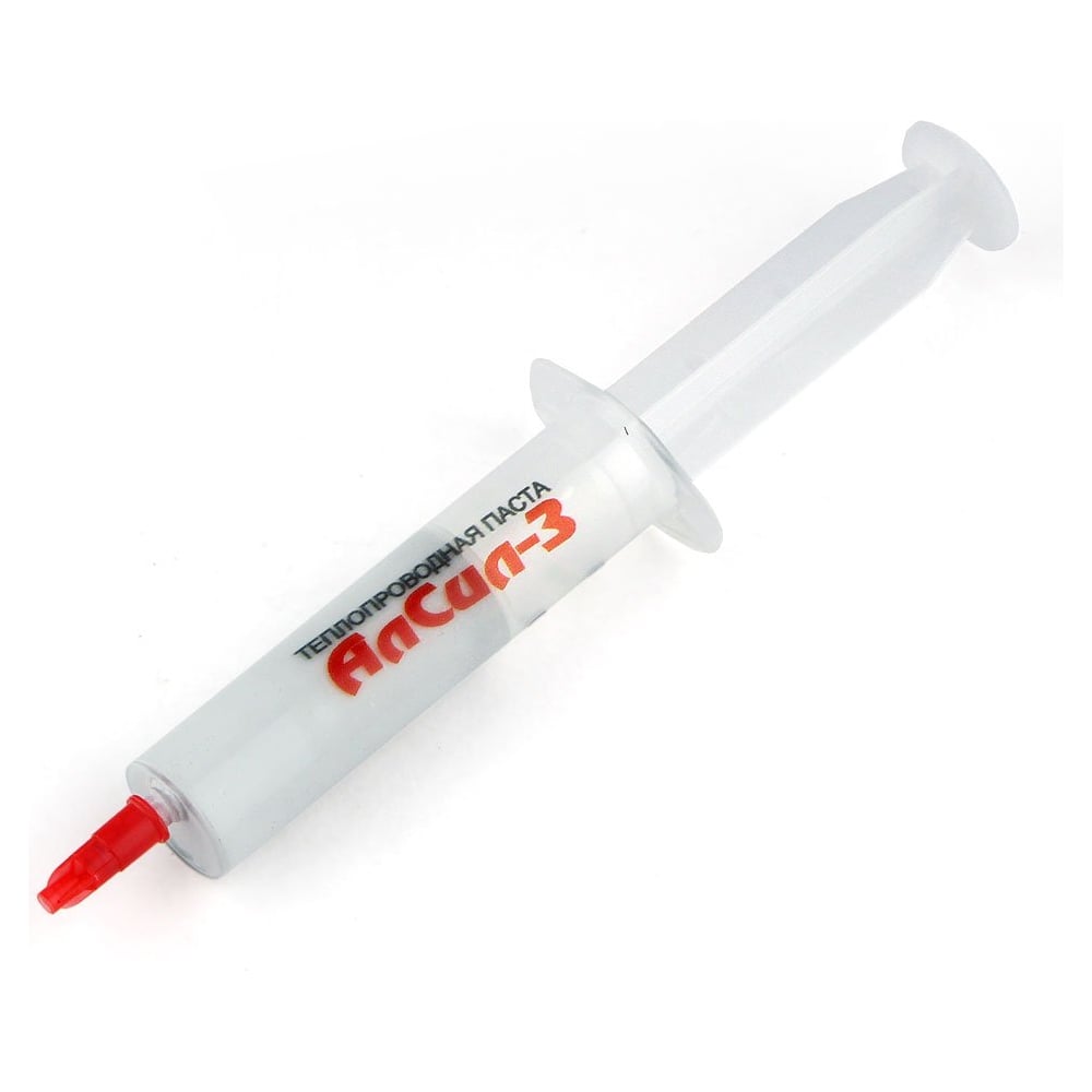 Термопаста Gembird Алсил-3 кремнийорганическая на основе нитрида ...