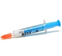 Термопаста АлСил КПТ-8 кремнийорганическая на основе оксида цинка, 3 г, шприц КПТ-8 3 гр
