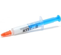 Термопаста АлСил КПТ-8 кремнийорганическая на основе оксида цинка, 5 г, шприц КПТ-8 5 гр
