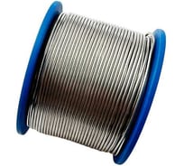 Припой оловянно-свинцовый без флюса ПОС-61 0.8мм 250г ИЗАГРИ