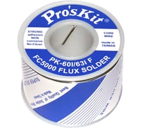 Припой PK-60I06F Pro'sKit 0.6мм 0.25кг Sn60/Pb40 (FC5000 флюс безотм. RMA) С00040291
