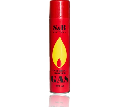 Газ для зажигалок S&B 300 мл, объем 405см3 ГС 007