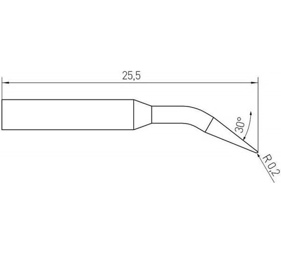 Паяльное жало WELLER RT 13MS 30 54463399 54463399N