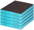 Губка двухсторонняя Ultrafine blue 120х90х12 мм, 5 шт A1 220SU8001000-5 2