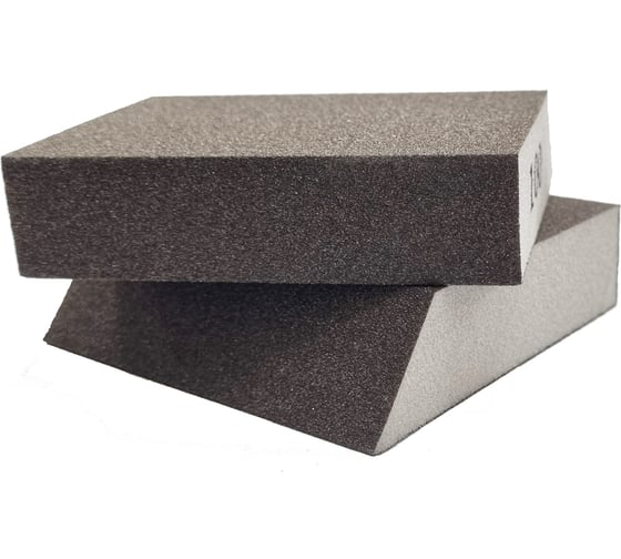 Губка абразивная Flexione 4-х стр. 100x90/65x25мм Р100 (трапецевидная) 90000484